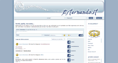 Desktop Screenshot of esternando.it