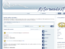 Tablet Screenshot of esternando.it